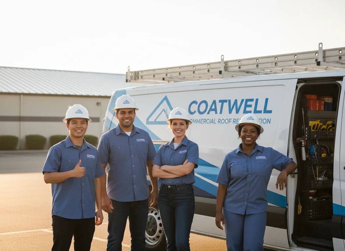 Commercial roof coating company in Monroeville, IN